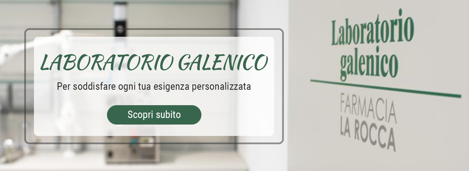 scopri i prodotti del nostro laboratorio galenico